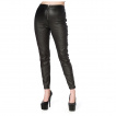 Pantalon noir  jambes rivetes - Banned