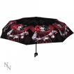 Parapluie gothique  femme bouffon style arlequin - James Ryman
