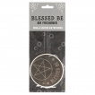 Parfum désodorisant voiture Pentacle étoilé Blessed be (vanille)