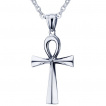 Pendentif croix gyptienne (nkh) en acier