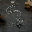 Pendentif homme Ange  triple paire d'ailes en acier