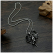 Pendentif homme à femme ange sexy en acier