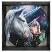 Pendule murale  fillette et licorne - Anne Stokes