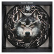 Pendule murale  loup et branchages - Anne Stokes