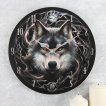 Pendule murale  loup et branchages - Anne Stokes