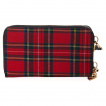 Petit sac bandoulire noir et tartan  renard scandinave - Banned