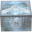 Petite boite Miroir bleue chouette blanche - Anne stokes