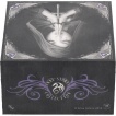 Petite boite Miroir à femme gothique en prière - Anne Stokes