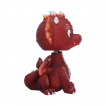 Petite Figurine dragon rouge style bobble head - Nemesis Now