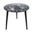 Petite table de spiritisme Ouija à chat noir