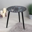 Petite table de spiritisme Ouija à chat noir