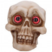 Petite tête de mort à grands yeux rouges délirants (8,7cm)