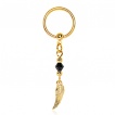 Piercing anneau captif pendentif aile d'ange