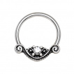 Piercing anneau CBR style antique septum / oreille