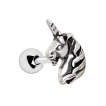 Piercing cartilage à tête de licorne
