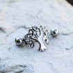 Piercing hlix  arbre de vie