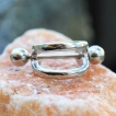 Piercing helix à double ligne