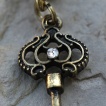 Piercing nombril  pendentif cl mystre style antique