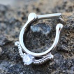 Piercing septum clicker style royal