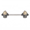 Piercing tton style victorien  perles