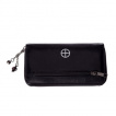 Pochette gothique noire à pentacle et symboles