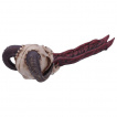 Porte encens (pourt batnnet) crane de dmon  longue langue (26,7cm)