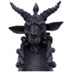 Porte encens (pourt batnnet)  tte de dmon Baphomet (29,2cm)