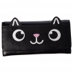 Porte-feuilles noir  chat kawaii - Banned