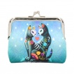 Porte-monnaie bourse à chat jour des morts - Nemesis Now Design