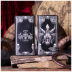 Portefeuille long à démon Baphomet en similicuir (18,5cm)