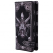 Portefeuille long à démon Baphomet en similicuir (18,5cm)