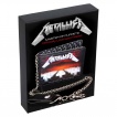 Portefeuilles  chaine Metallica - Master of Puppets (licence officielle)