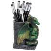 Pot  crayon - Dragon vert