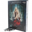 Puzzle 1000pcs  femme nue et dragons 