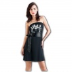 Robe à ceinture ruban et coeur de colombes