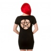 Robe goth-rock Banned noire  crane ouija et symboles