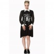 Robe gothique Banned  fillette lugubre et manoir