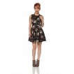 Robe gothique-rock Jawbreaker  imprim femme zombie