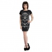 Robe gothique-rock Jawbreaker  imprim mystique 