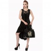 Robe longue gothique noire Banned GOTH KEEPER