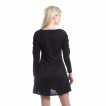 Robe noire gothique COLLETTE  manches laces - Innocent Lifestyle