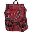 Sac a dos punk-rock tartan  rivets - Banned