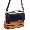 Sac  main Banned modle Maggie Mae - bleu marine et beige