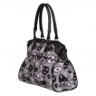 Sac à main gothique Banned à motif chats noirs et miroirs cassés