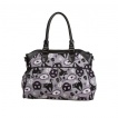 Sac à main gothique Banned à motif chats noirs et miroirs cassés