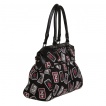 Sac à main gothique-rock Banned à motifs cartes de tarot