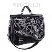 Sac bandoulire steampunk BLACK MECHANISM - Restyle