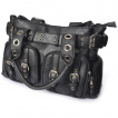 Sac besace similicuir goth-rock EVE - Poizen Industries