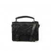 Sac cartable noir  chauve-souris et inserts toiles