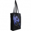 Sac de toile 100% coton Dragonnet bleu